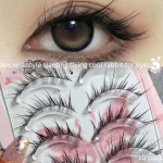 Dream Deer Self-Adhesive Fox Eye Fairy Lashes - Slanted Rabbit & Devil One-Piece Design - Image 2