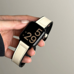 Crazy Horse Leather Magnetic Apple Watch Band – Sport Style Strap - Image 3