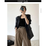 High-End Women’s Genuine Leather Waist Belt – Minimalist Black Fashion Belt for Dress Pants - Image 5