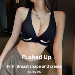 Seamless Front Buckle Bra for Women – Gathered, Anti-Sagging, Comfortable Fit with Beautiful Back Design - Image 2
