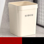 Modern Luxe Aesthetic Trash Can – Large Capacity Home Bin - Image 5