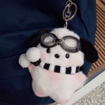 Cute Pochacco Bag Charm – Trendy Plush Doll Keychain for Backpacks & Accessories - Image 6