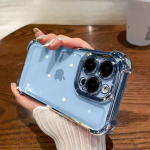 Luxury Shockproof Clear iPhone Case – Full Cover for iPhone - Image 3