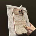Luxury Leather Quilted Phone Case | Elegant Soft Cover for iPhone - Image 3