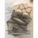 Front Closure Wireless Push-Up Bra – Thickened Padding, Beautiful Back Design - Image 3