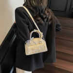 Minimalist Korean Style Small Crossbody Bag for Women – Fashion Handheld Square Purse - Image 8
