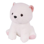 hug and luv plush toys puppy dog white furry soft stuffed animal - Image 3