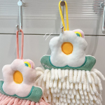 Super Absorbent Adorable Chenille Hand Towel - Quick-Dry Cartoon Design for Bathroom & Kitchen - Image 3