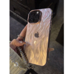 Laser Feather Tulle Rhinestone Bracelet iPhone Case - Premium Protection for iPhone - Image 3