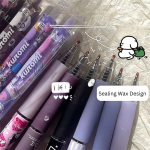 Kuromi Sanrio Click Pen – 0.5mm Quick-Drying Gel Pen for Students - Image 3