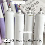 Quick-Dry Student Gel Pen - Soft Grip Black 0.5mm Retractable - Image 3