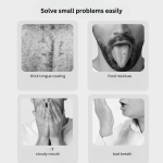 Men’s Tongue Cleaner & Scraper – Effective Tongue Coating Removal, Oral Care Gel Brush - Image 7