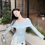 Off-Shoulder Top – Women’s Playful Outfit - Image 4