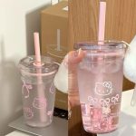 Hello Kitty Line Art Waterproof Crystal Transfer Stickers for Phone Case, Cup & Accessories - Image 3