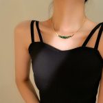 Minimal Luxury Titanium Steel Collarbone Necklace Elegant Design - Image 4