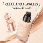 Novo 2-in-1 Concealer Foundation - Full Coverage, Creamy Texture, Waterproof Liquid Makeup For Women - Perfect Valentine's Day Gift - Image 6
