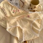 Japanese Class A pure cotton mid-waist 100% cotton breathable popular antibacterial briefs - Image 6
