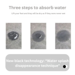 Vintage Quick-Dry Diatomaceous Earth Bath Mat – Absorbent Non-Slip Bathroom Rug. - Image 4