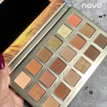NOVO Earthy Glitter & Pearlescent Waterproof Eyeshadow Palette – Affordable and Student-Friendly, a Must-Have for Unicorn-Inspired Looks! - Image 3