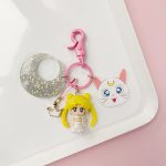 Cute Sailor Moon Keychain – Korean INS Style Girly Car Keychain for Couples - Image 18