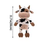 Cute Sitting Milk Cow Plush Toy – Ultra-Soft Cartoon Cattle Stuffed Animal for Kids - Image 5