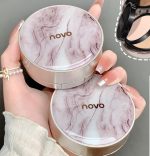 Novo Powder Air Cushion - 2-in-1 Makeup & Concealer for Moisturizing, Long-Lasting Perfection, Oil Control, and Makeup Setting