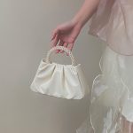 High End Pleated Cloud Portable Shoulder Crossbody Bag - Image 4