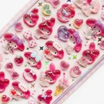 3D Crystal Resin Embossed Acrylic Cat DIY Sticker – Clear Glossy Decorative Decal - Image 7