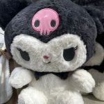 Sanrio Kuromi Plush Toy - Official Licensed Soft Stuffed Character Doll