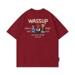 WASSUP The G pure cotton loose casual summer printed T-shirt - Image 5