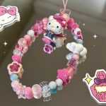 Hello Kitty Sweet Beaded Phone Chain - CCD Strap, Decorative Chain for Notebook, Gift Accessory - Image 4
