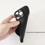 Minimalist Black Anti-Slip Phone Case – Full Protective Shockproof Cover - Image 8
