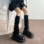 Lolita Knit Over-the-Knee Socks | Slimming & Versatile Mid-Length Japanese JK Calf Covers for Women - Image 4