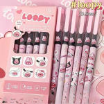 Cute Ruby Fast-Drying 0.5mm Rollerball Pen for Students – Smooth Writing, Aesthetic Ins Pen for Exams - Image 4