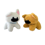 Pug Plush Toy – Soft Fluffy Stuffed Animal Puppy Doll for All Ages - Image 2