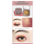 NOVO keyboard fingertip cool eye shadow matte high flash mashed potato texture eye shadow palette - Image 24