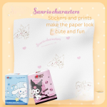 Heartfelt x Sanrio Collaboration Pocket Tissue - Cute Cartoon Printed Mini Travel Pack, Portable Handkerchief Tissue for On-the-Go - Image 9