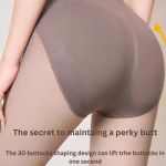 Seamless Sheer Black Stockings – Thin, Fleece-Lined Women’s Tights with Sheer Leg Effect. - Image 6