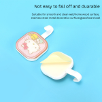 Sanrio Cartoon Square Adhesive Wall Hook – Creative No-Punch Hook for Home Use - Image 10