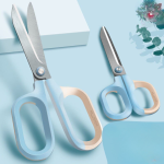 Deli Stainless Steel Effort-Saving Scissors - Multi-Size for Office, School, and Craft Use - Image 4
