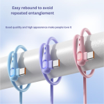 High-Speed Charging Cable for Huawei, Xiaomi, and OPPO | 120W Super Fast Charging, 6A Capacity - Image 3