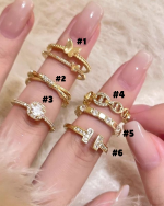 Round Pig Nose Open Ring for Women – Fashionable Statement Finger Ring - Image 11