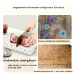 Premium Dual-Sided Black Walnut Cutting Board – Antibacterial, Mold-Resistant, Thick & Durable – Perfect for Home Kitchen Use. - Image 4