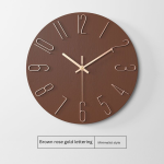 Trendy Minimalist Wall Clock - Creative Quartz Clock for Living Room, Modern Home Decor - Image 4