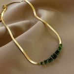 Minimal Luxury Titanium Steel Collarbone Necklace Elegant Design - Image 5