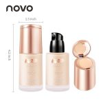 Novo 2-in-1 Concealer Foundation - Full Coverage, Creamy Texture, Waterproof Liquid Makeup For Women - Perfect Valentine's Day Gift - Image 4