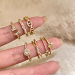 Round Pig Nose Open Ring for Women – Fashionable Statement Finger Ring - Image 4