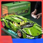 1:14 Lamborghini RC Sports Car Building Blocks – Educational Toy for Boys - Image 8