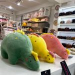 Adorable Pink, Green And Yellow Stegosaurus Plush Toy - Ultra-Soft Stuffed Dinosaur Pillow for Kids & Gifts