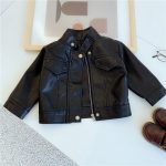Faux Leather Biker Jacket - Image 6